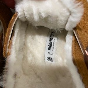 Boston Shearling Birkenstock Suede Leather